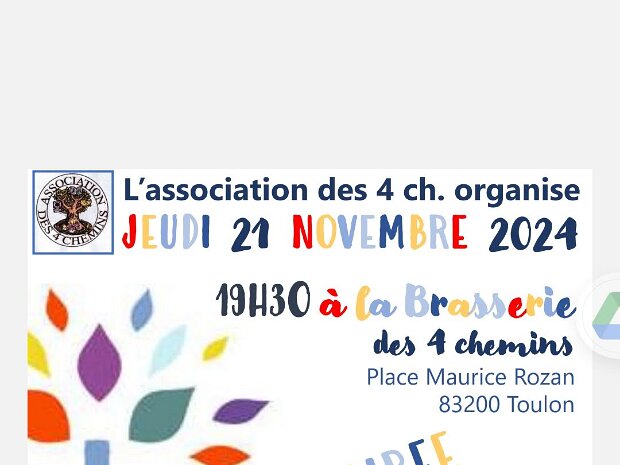 Soiree BEAUJOLAIS 21 novembre 2024